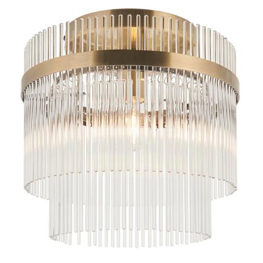 kerek kristaly uveg elegans klasszikus mennyezeti lampa uvegrud bronz rez alacsony belmagassag polgari vilagitas folyoso konyha haloszoba nappali luxus 4.jpg